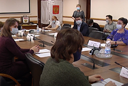 Заседание членов территориальной избирательной комиссии Ханты-Мансийска