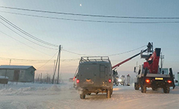 Электроснабжение в микрорайоне Восточный восстановлено