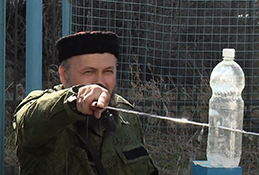 Казачье мастерство владения шашкой