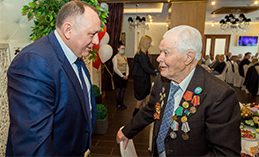Максим Ряшин встретился с ветеранами Великой Отечественной войны