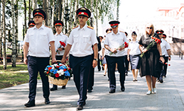 Символ единства. Ханты-Мансийск принял эстафету Победы