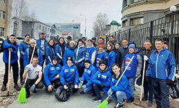 Горожане навели порядок у Мемориала памяти жертв политических репрессий