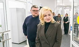 Юлия Белехова высоко оценила работу фонда «Защитники Отечества»