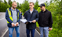 Завершились ремонтные работы по улицам Горная и Индустриальная