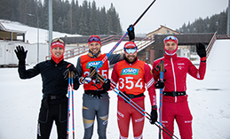 Олимпийские чемпионы продолжают тренировки в Ханты-Мансийске