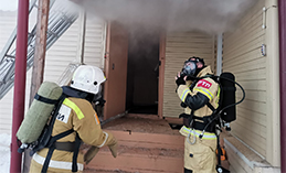 В противотуберкулёзном санатории в Ханты-Мансийске произошёл пожар