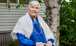 Максим Ряшин поздравил с 95-летием ветерана войны Нину Панову