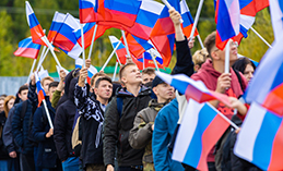 Студенты ХМТПК поддержали российских военнослужащих