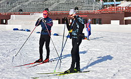 Тренировка с чемпионами