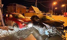Пешеход пострадал в ДТП на ул. Калинина в Ханты-Мансийске