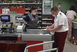 Рейд по продуктовым магазинам