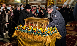 В столице Югры находится ковчег с мощами святителя Николая Чудотворца