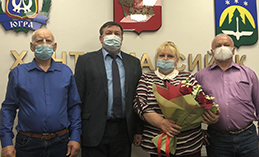 В Ханты-Мансийске наградили ликвидаторов последствий аварии на ЧАЭС