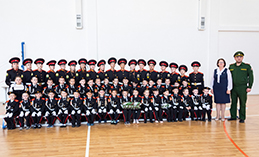Маленьких хантымансийцев посвятили в «Юные друзья кадет»