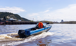 Водный патруль вышел на реки Югры