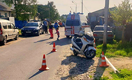 В Ханты-Мансийске мотоциклист сбил ребёнка-пешехода