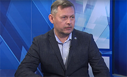 Председатель правления Федерации хоккея столицы Югры Александр Акимов
