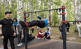 В столице Югры прошёл турнир по STREET WORKOUT