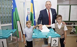 Максим Ряшин принял участие в голосовании