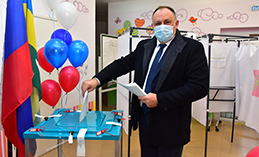 Максим Ряшин принял участие в выборах