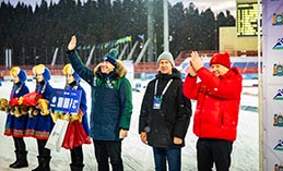 Губернатор Югры поприветствовал участников Кубка мира по биатлону 