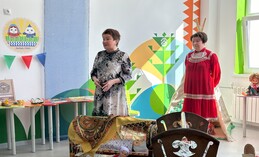 Вчера в школе №9 состоялась презентация выставки «Колыбельные истории»