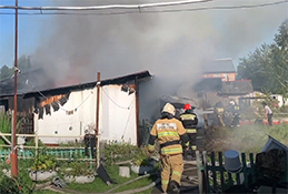 Пожары в Ханты-Мансийске