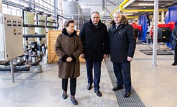 Наталья Комарова и Максим Ряшин оценили работу коммунальных служб города