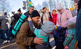 Отправка добровольцев из Ханты-Мансийска