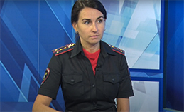 Начальник отделения пропаганды БДД Госавтоинспекции Югры Любовь Медведева