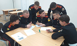 Кадеты из Ханты-Мансийска заняли призовые места в окружном сборе