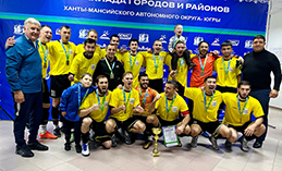Команда Ханты-Мансийска стала чемпионом Югры по футболу