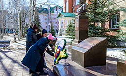 В Ханты-Мансийске прошёл плановый осмотр памятников, связанных с ВОВ