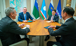 Руслан Кухарук побывал с рабочей поездкой в Салехарде