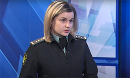 В студии представитель УФССП по Югре Ольга Проводникова