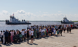 В Ханты-Мансийске отметили День работников морского и речного флота