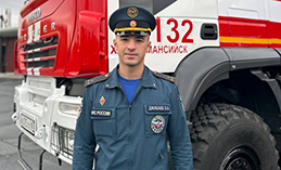 В Ханты-Мансийске пожарный в свой выходной спас семь человек