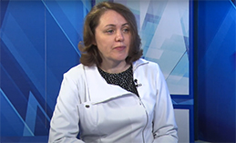 В студии врач-эндокринолог Ирина Бирст