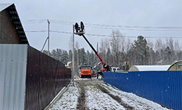 На дачах хантымансийцев обновили электросети
