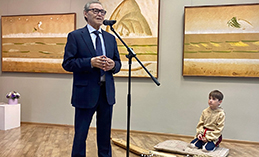 «Я слушаю землю». Новая выставка в Галерее-мастерской Геннадия Райшева