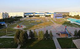 В Радужном благоустроили городской парк культуры и отдыха