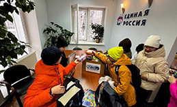Хантымансийцы принимают участие в акции «Коробка храбрости»