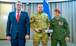 Боец из Сербии вступил в региональную Ассоциацию ветеранов СВО