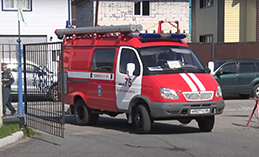 Пожарные провели учения в детском саду