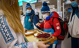 Паралимпийская сборная Белоруссии прилетела в Ханты-Мансийск