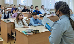 Хантымансийским школьникам напомнили о правилах дорожного движения