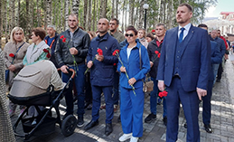 В Ханты-Мансийске почтили память погибших в годы войны