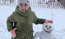 Хантымансийцы участвуют в конкурсе «Семейный снеговик»