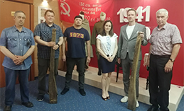 Фонд Музея Природы и Человека пополнился ружейной болванкой 1943 года