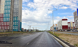 Первый этап строительства улично-дорожной сети «Береговой зоны» завершат осенью
